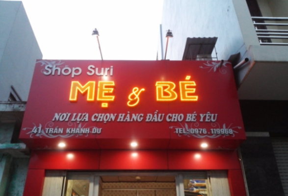 Bảng led chữ nổi