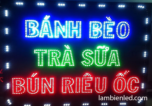 bảng hiệu led