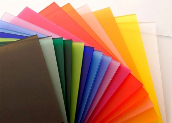 màu sắc của chất liệu mica