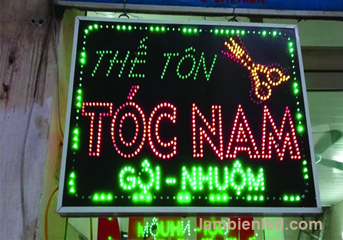 biển quảng cáo tóc