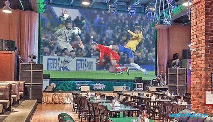 màn hình led quán cafe